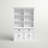 Bridie Storage Bookcase 86.61" H x 57.09" W-93925593