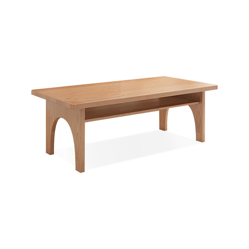 Brown Rectangular Solid Wood desk, 29.53" H x 62.99" W x 27.56" D