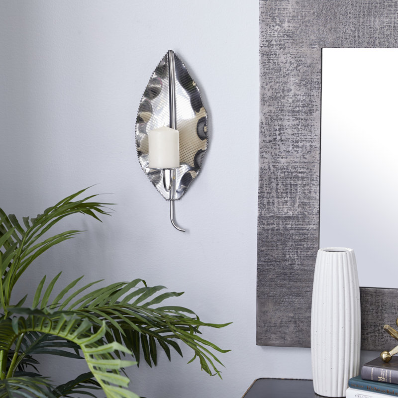 15.95'' H Stainless Steel Wall Wall Sconce
