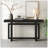59.1'' Painted Entryway Table With Pine Veneer,Unique Triple Rectangle Design Console Table With Thick Pine Wood Legs,Extra Long Sofa Table Versatile For Hallway, Living Room,Kitchen-774017017