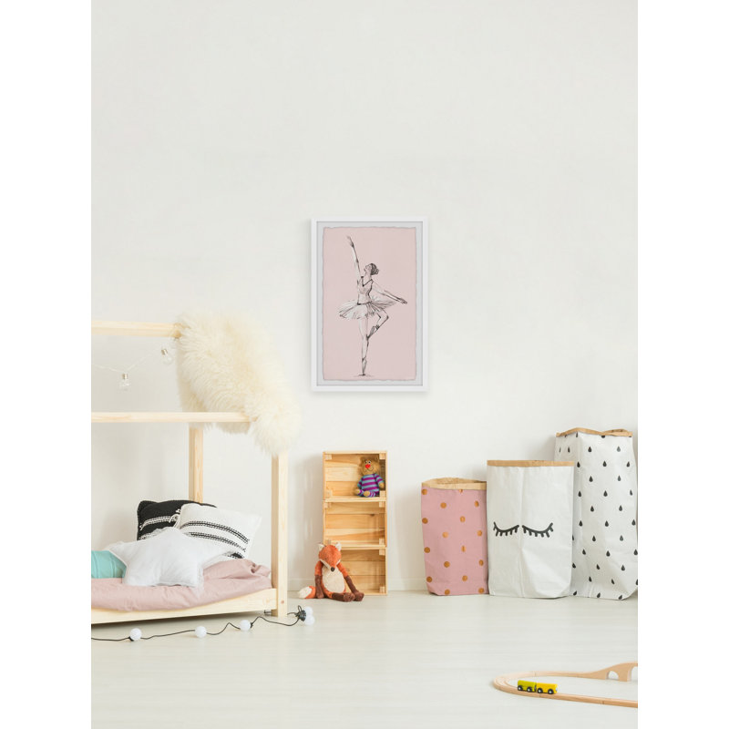 "Prima Ballerina" Framed Painting Print, 30cm H x 20cm W