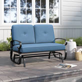 Lark Manor Adalet Metal Outdoor Glider & Reviews | Wayfair