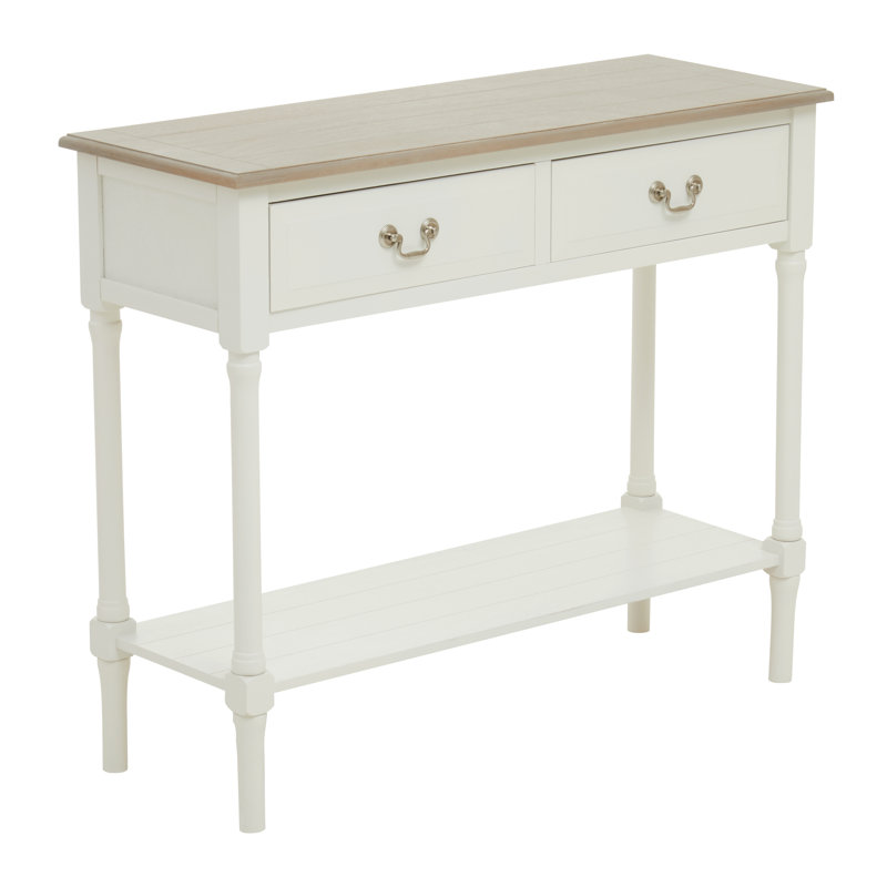 Rangel 91cm Solid Wood Top Console Table