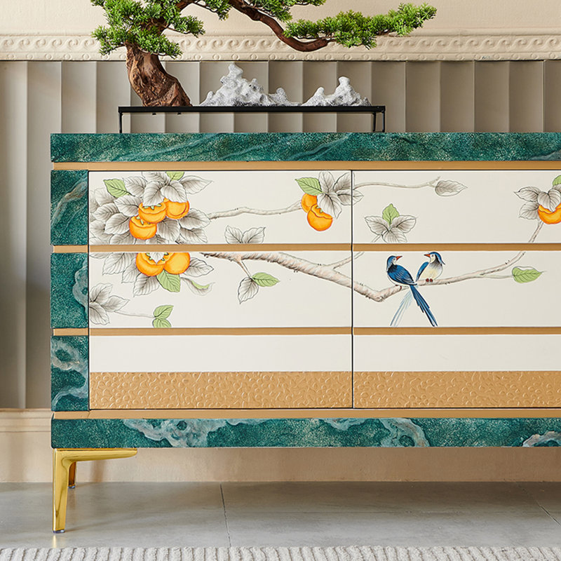 Modern style light luxury TV stand