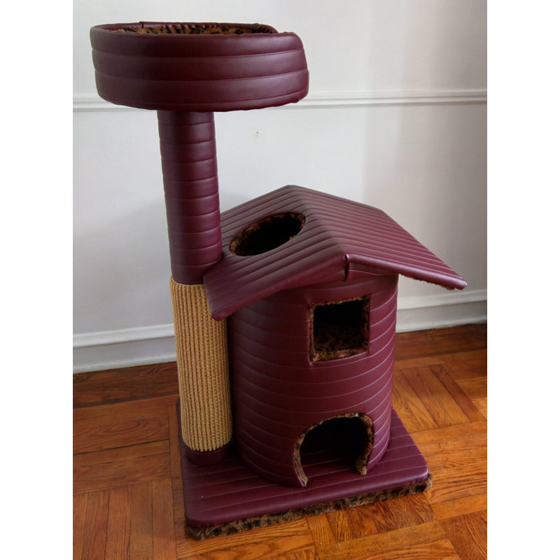 Habitation pour chat 41 "Queens's Kastle, Brun