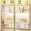 78.7'' H x 31.5'' W 5-Layer Bookcase With Glass Doors And LED Lights-1095798083