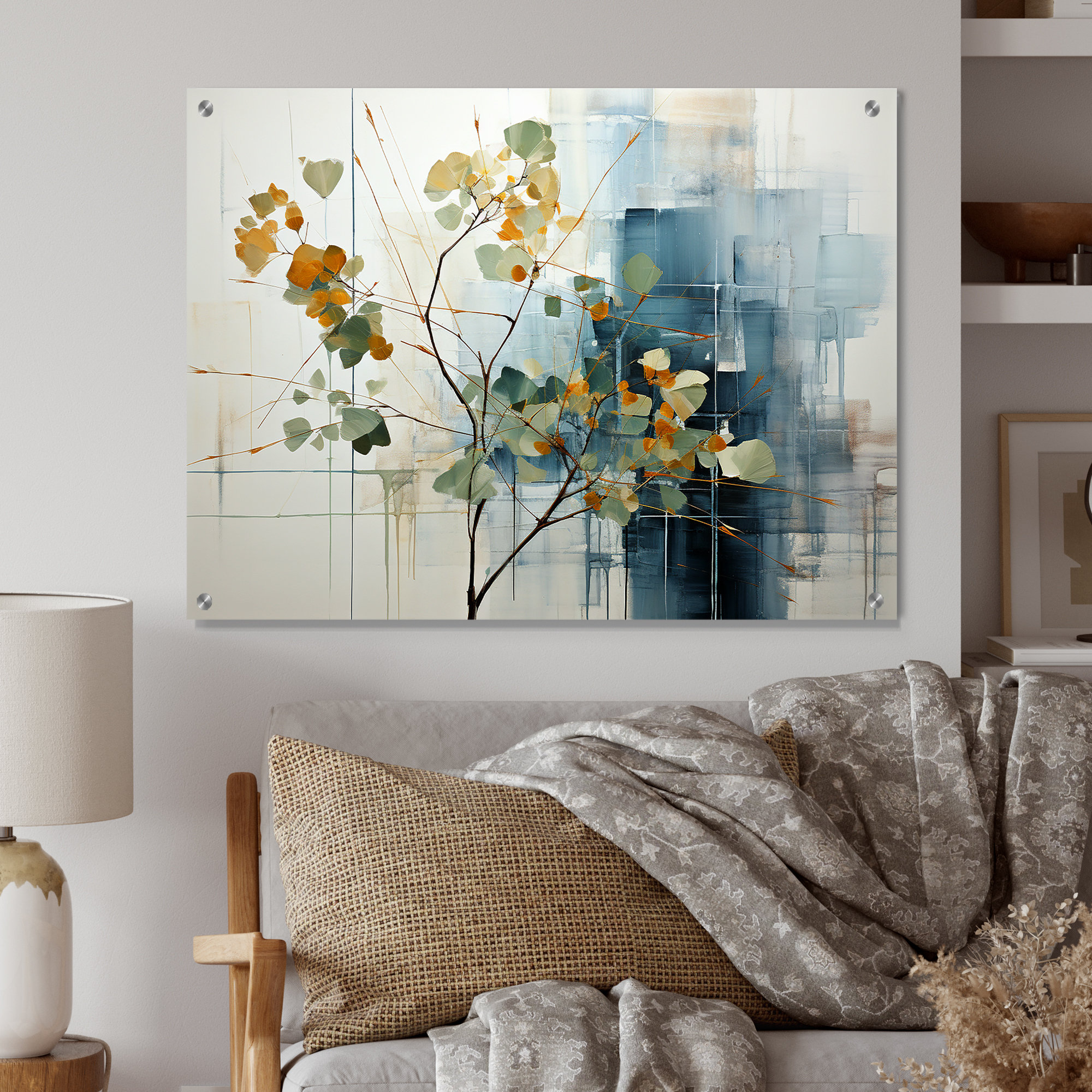 Wall Collage Graphics Wrought Studio™ Collage Meditations II - Abstract Collages Acrylic Wall ...