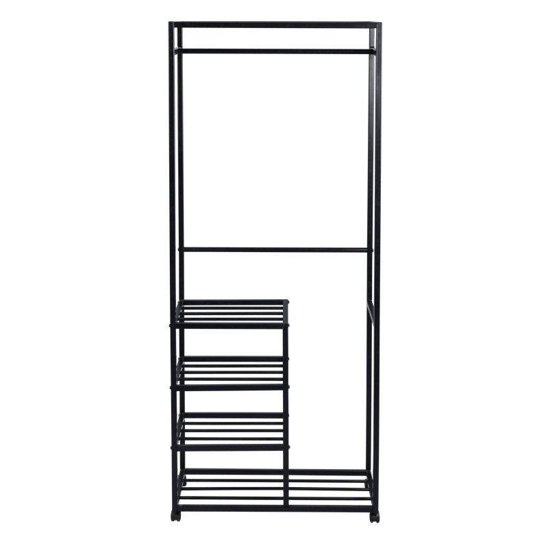 Letterly 75cm Rolling Clothing Rack