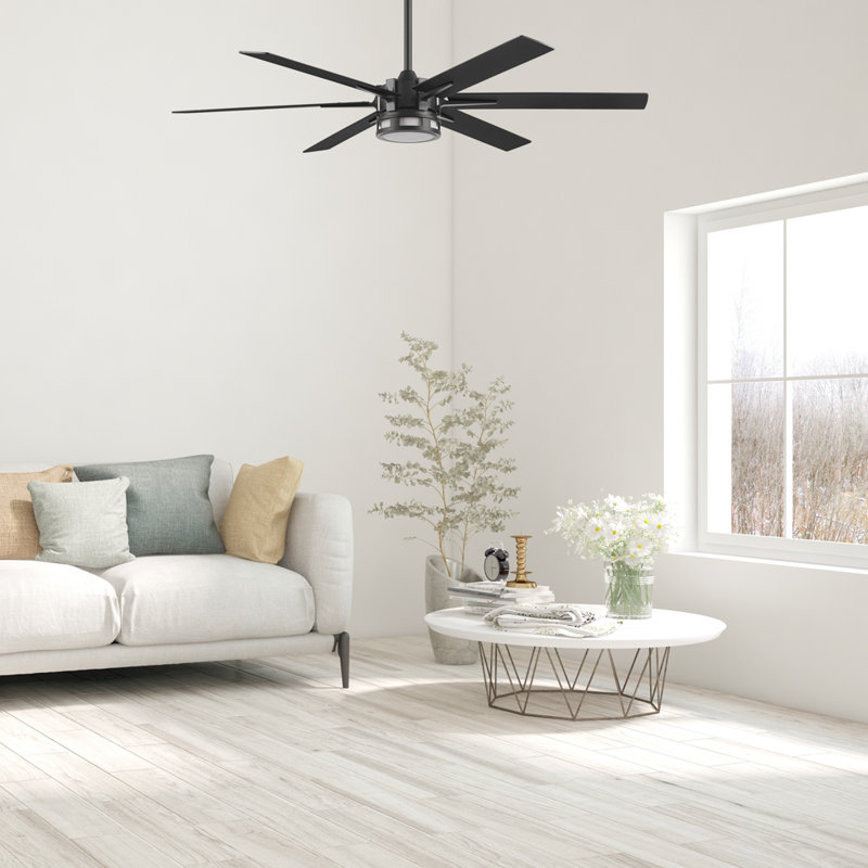 Ventilateur de plafond d'extérieur 60 po Kaliza avec technologie de changement de couleur