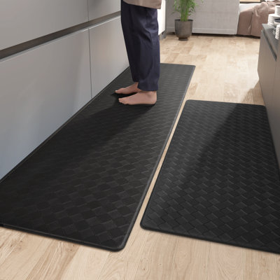 Tapis de cuisine antidérapant et antidérapant Devarian (ensemble de 2)
