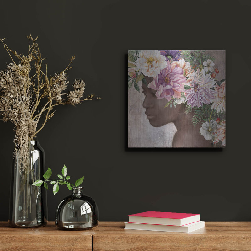 «Deep In Thought II» par Carol Robinson, H 12 po x l 12 po