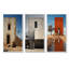 Monuments, imitation de paysages, ensemble de 3 reproductions d'art sur toile-599155360-599155375