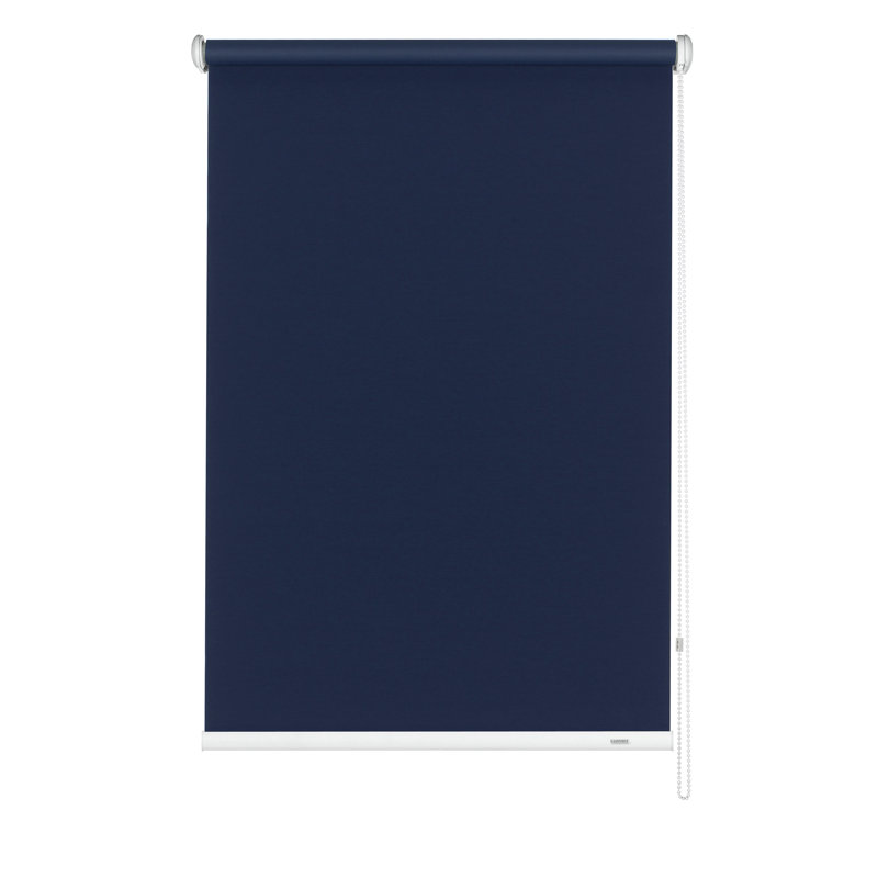 Blackout Roll-Up Blind, 180cm L x 162cm W, Dark blue