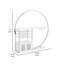 Bar domestique Breigh 72,5 po-1718800329