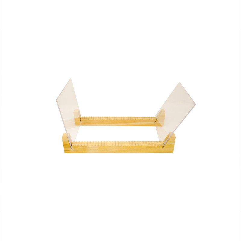 Solid Wood 7.5'' H Dowel Rack