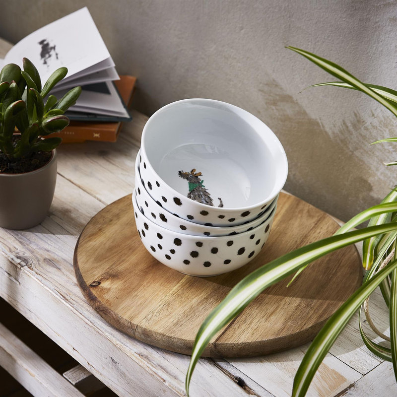 Dog Days 25ml Porcelain China Cereal Bowl