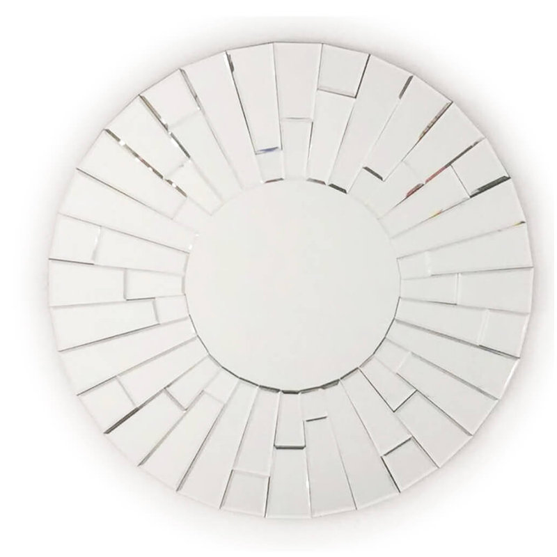 Miroir mural rond avec sonneries wind
