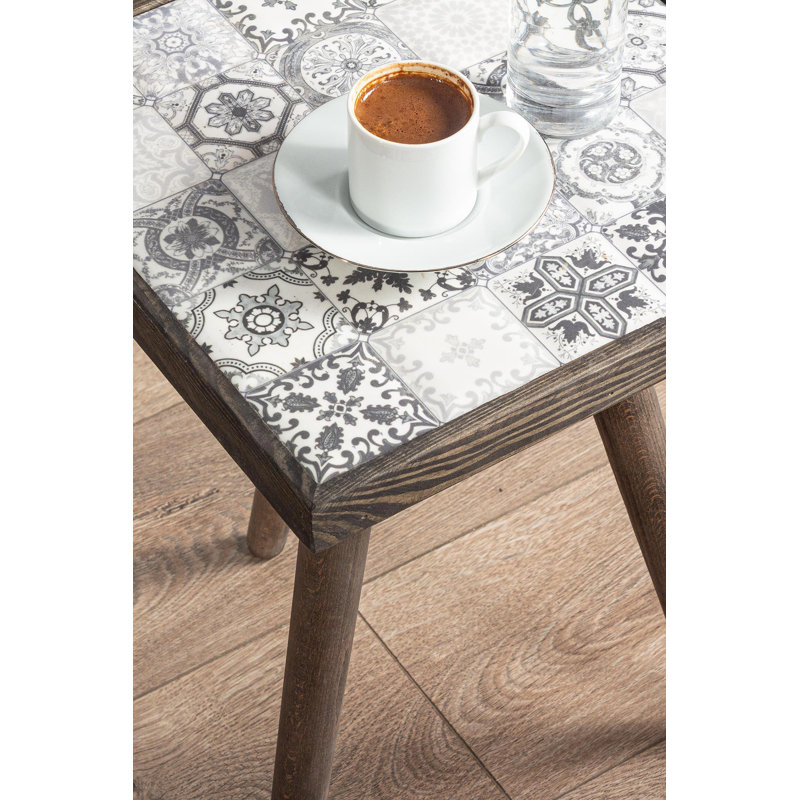 Table d'appoint Canora Grey Side Table d'appoint Table d'appoint Home Essentials, Noir