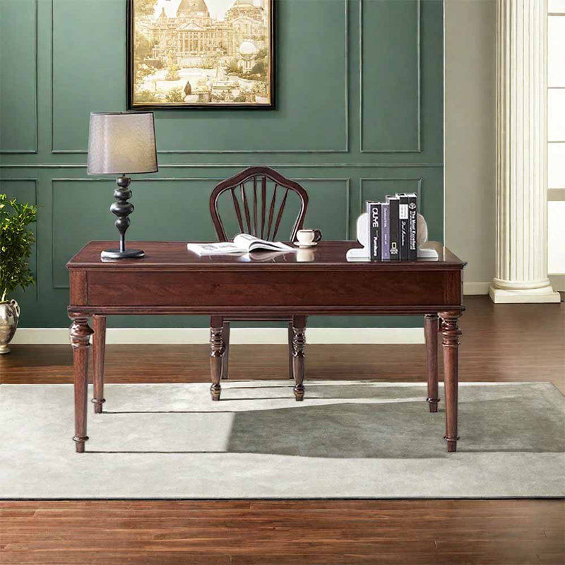 Combinaison de bureau et de chaise de style américain