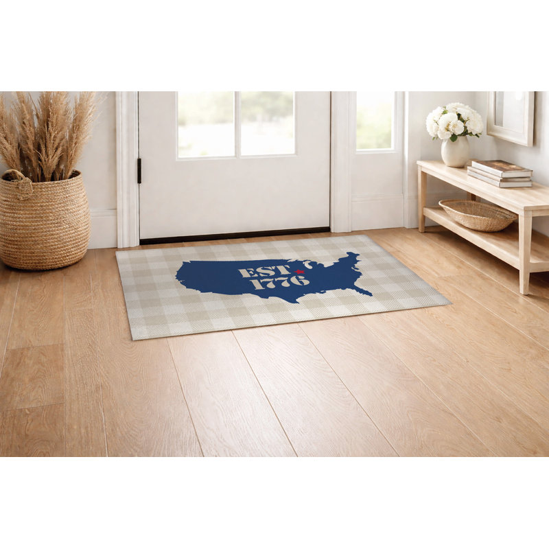 Tapis de porte EST 1776 EST, Neutre / Beige, L 24 po x L 36 po