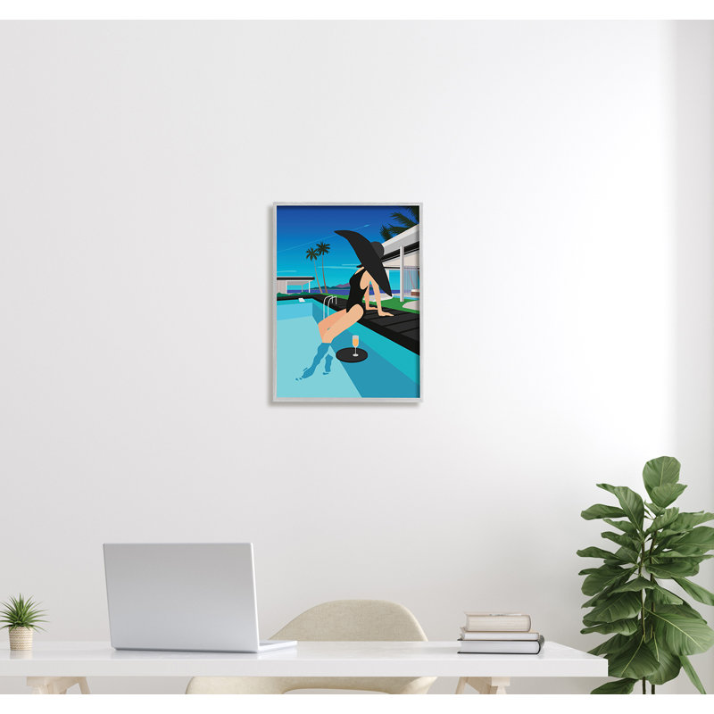 Mode relaxante - impression, Estampe numérique Farmhouse, H 30 po x l 24 po x 1,5 po