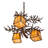 3 - Light Dimmable Classic / Traditional Chandelier
