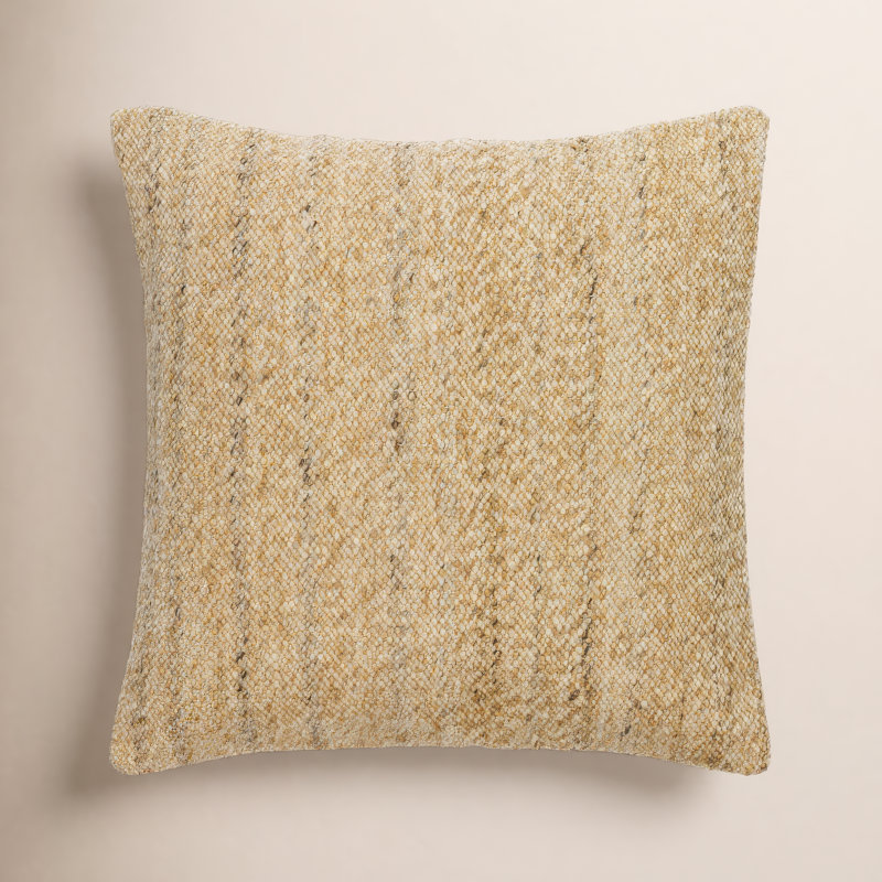 Alcona Wool Throw Pillow, 20" x 20", Pillow Cover Only - No Insert
