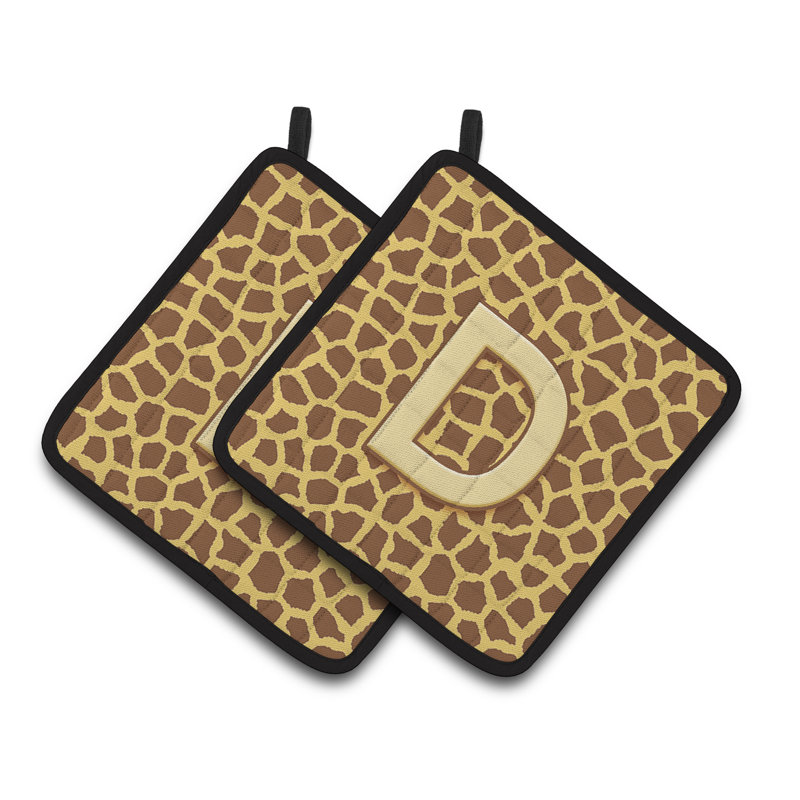 Brown/Yellow manique (ensemble de 2), D
