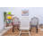 Kids 12'' Wood Rocking Chair and Ottoman-16695938