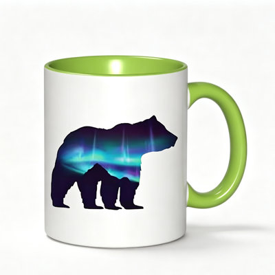 polar bear Ceramic Coffee Mug Coffee Cup Tea Mug Halloween Gift Home can hold Tea Milk Water at home a fun present for Halloween.