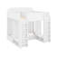 Lit superposé triple avec tablettes et crochets, simple + simple sur simple TG-1847249457