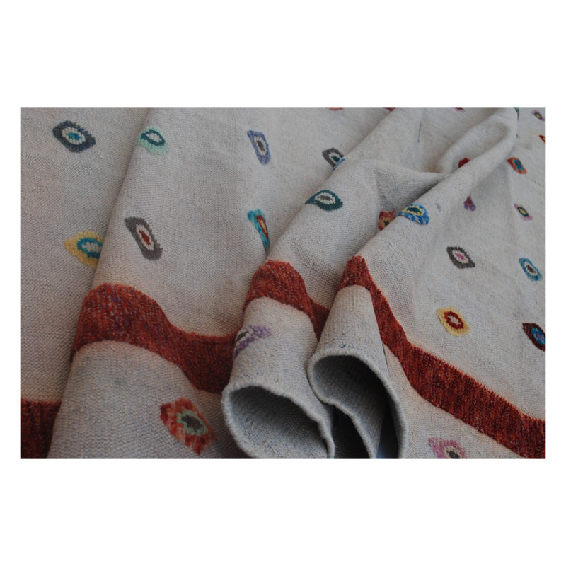 Randell Polka Dots Hand Woven 255cm X 350cm Area Rug