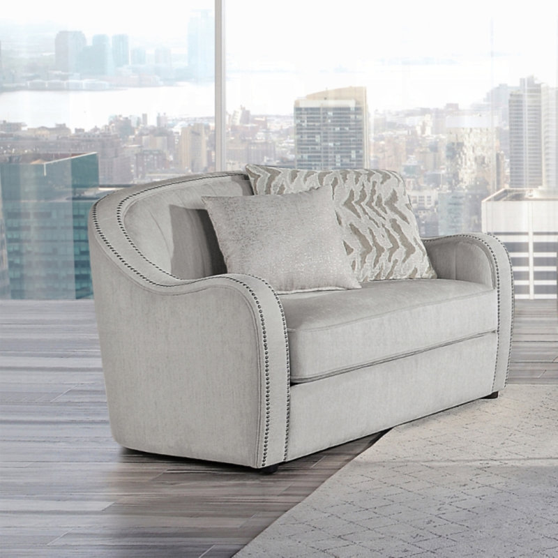 Chaise Mahler avec 2 coussins