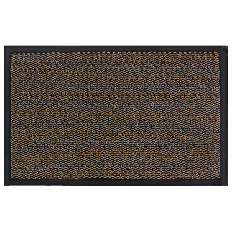 Non-Slip Indoor Doormat, Brown, Rectangle 120 x 170cm