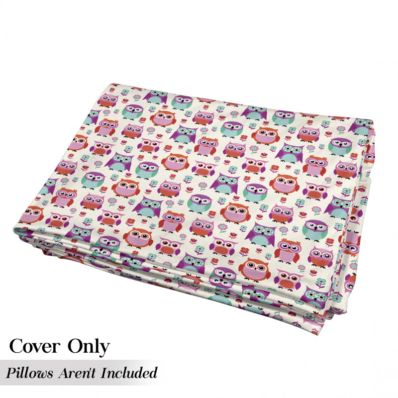 Housse de coussin hiboux Owls, H 2 po x l 27 po x P 88 po