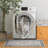 Kaysyn Oriental Performance Machine Washable Area Rug Blue/Ivory-1985541592