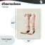 Howdy Cowgirl, bottes pastel en toile, design par Kim Allen-859417114