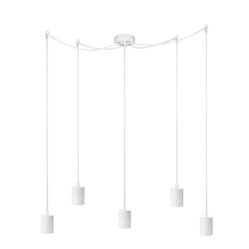 Cero Basic 5 - Light Cluster Pendant, White