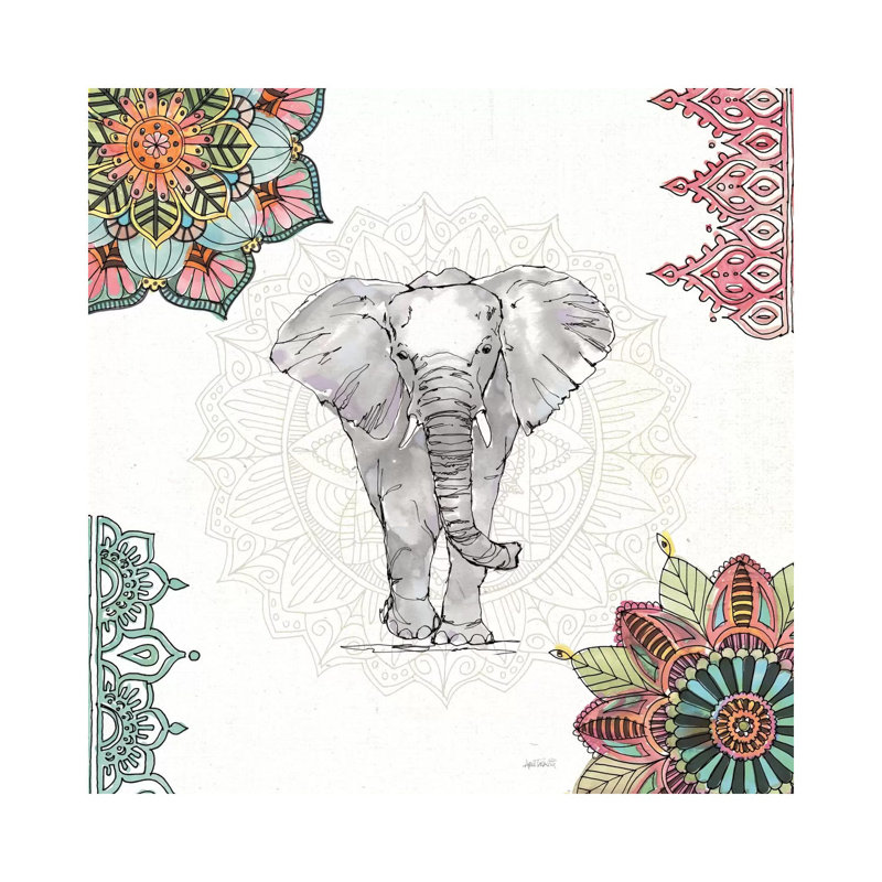Mandala Morning I by Anne Tavoletti - Wrapped Canvas Print, 45.72 cm H x 45.72 cm W