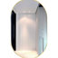 Miroir ovale mural en métal-1667419003