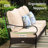 Salem 5-7 Person Rocking Outdoor Conversation Set with Fire Pit Table-88147432