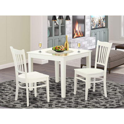 Solid Wood Top-Square Dining Room Set-Seats