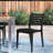 Plastic Outdoor Stacking Dining Side Chair-28459576