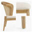 Chaise d'appoint Cane (ensemble de 2)-129989645-129989646