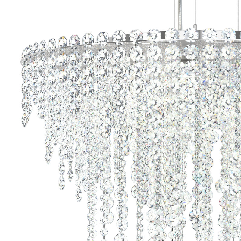 Chantant 10 - Light Crystal Chandelier, Heritage Handcut