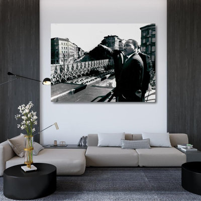 Red Barrel Studio® U.S. Archives Gallery Wrapped Canvas Art: Dr. Martin Luther King in Berlin-Germany 1964 59722