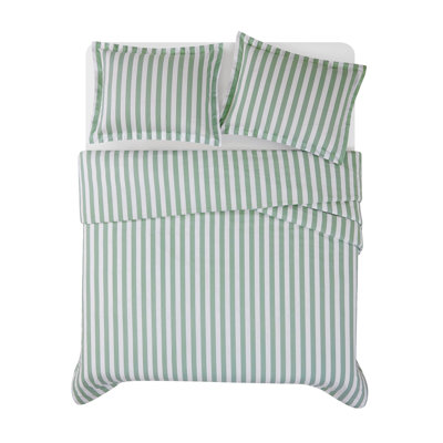 Brooklyn Loom Levi Stripe Comforter Set
