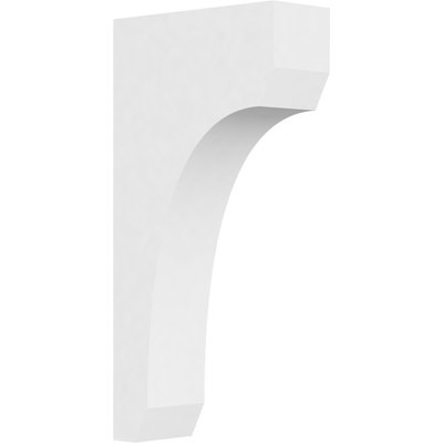 3"W x 9"D x 18"H Standard Legacy Signature Urethane Corbel, Primed Tan