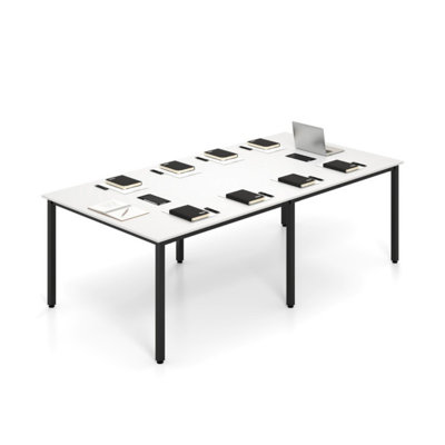 8 Feet Conference Room Table Large Meeting Table Seats Up To 10 People