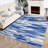 Haggerton Abstract Machine Washable Area Rug Non-Slip Rugs for Living Room Bedrooms Foldable Rugs for Playroom Office and Kitchen-340135326